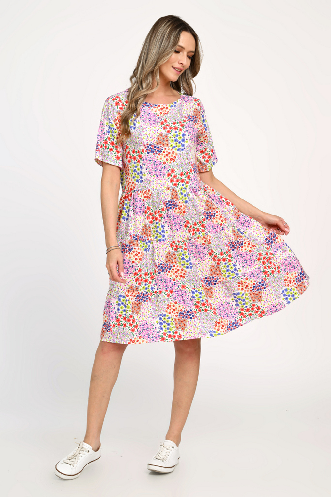 Rochie Dama, Eranthe, Microfloral V325
